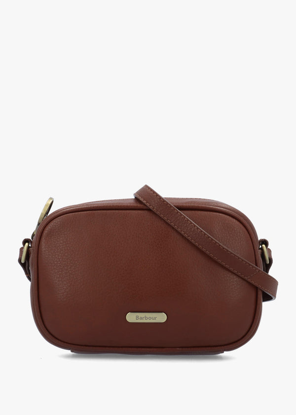 Daphne Mini Brown Leather Cross-Body Bag