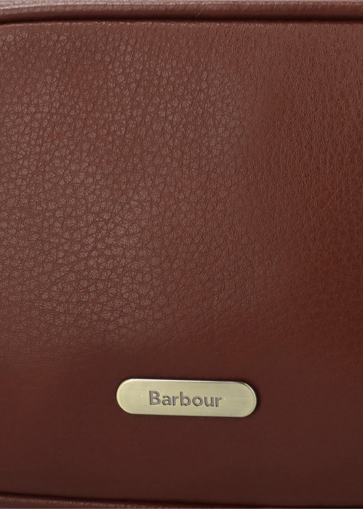 BARBOUR DAPHNE MINI LEATHER CROSSBODY - Brown Leather
