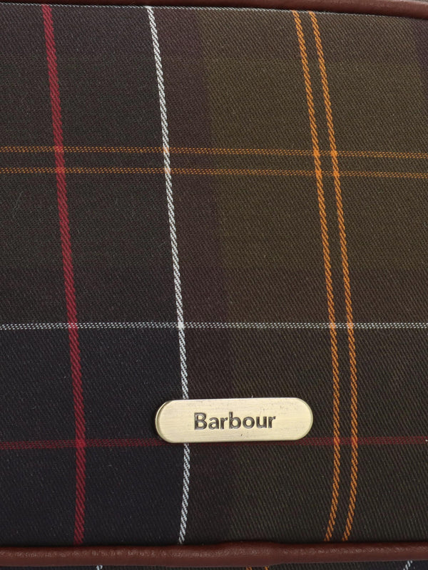 BARBOUR DAPHNE MINI TARTAN CROSSBODY - Khaki Fabric