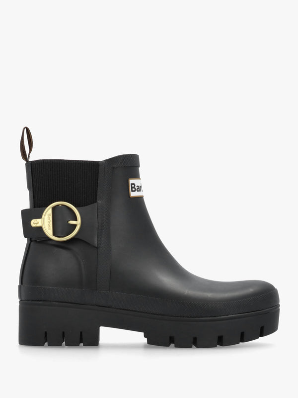 Barbour Hepburn Black Ankle Wellingtons