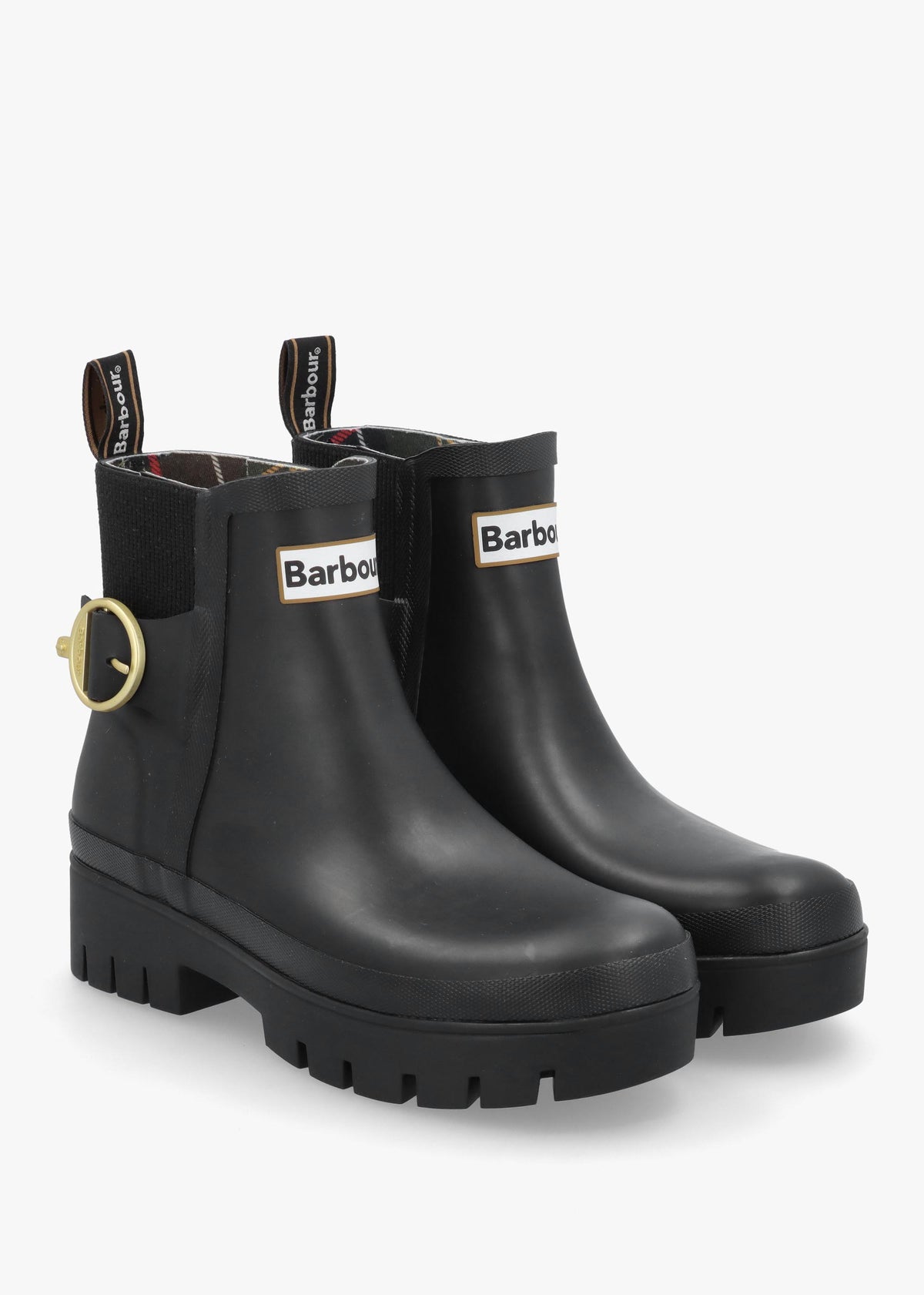 Barbour Hepburn Black Ankle Wellingtons