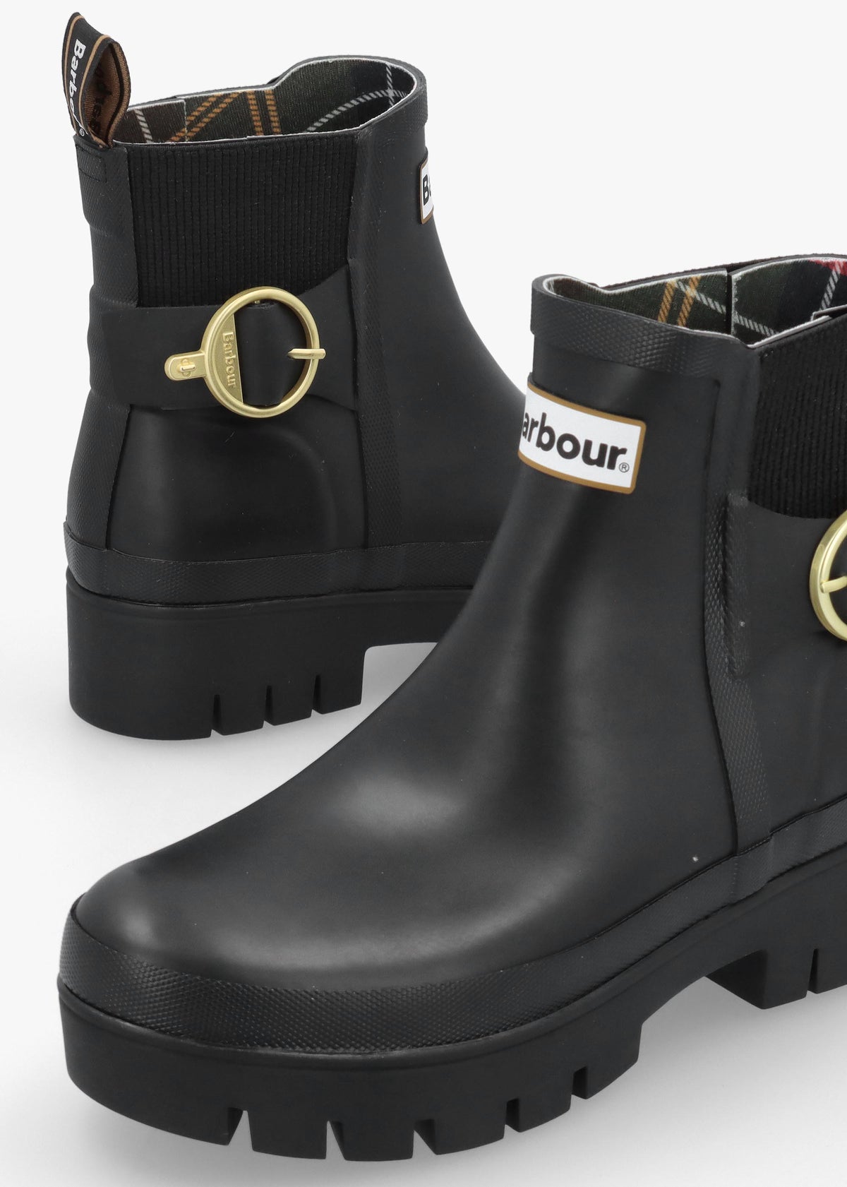 Barbour Hepburn Black Ankle Wellingtons