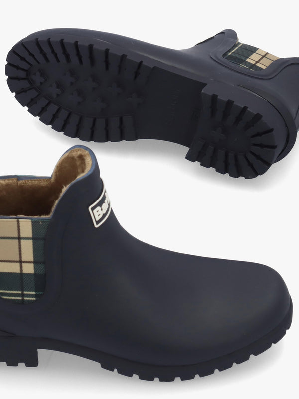 Barbour Kirkton Navy Birchwood Chelsea Wellingtons