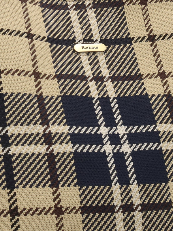 Barbour Layla Birchwood Dress Tartan Tote Bag