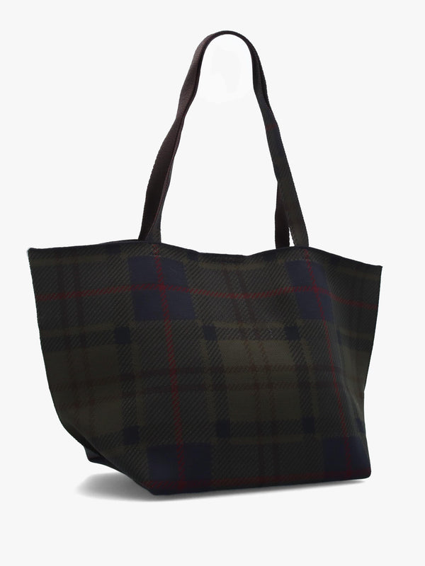 Barbour Layla Shadow Classic Tartan Tote Bag
