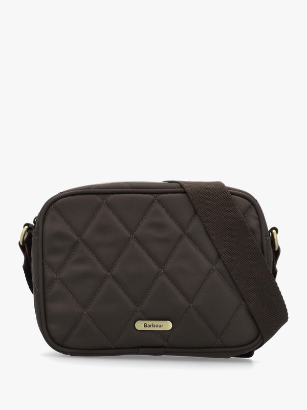Barbour Quilted Olive Cross-Body Bag