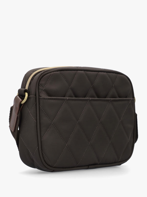 Barbour Quilted Olive Cross-Body Bag