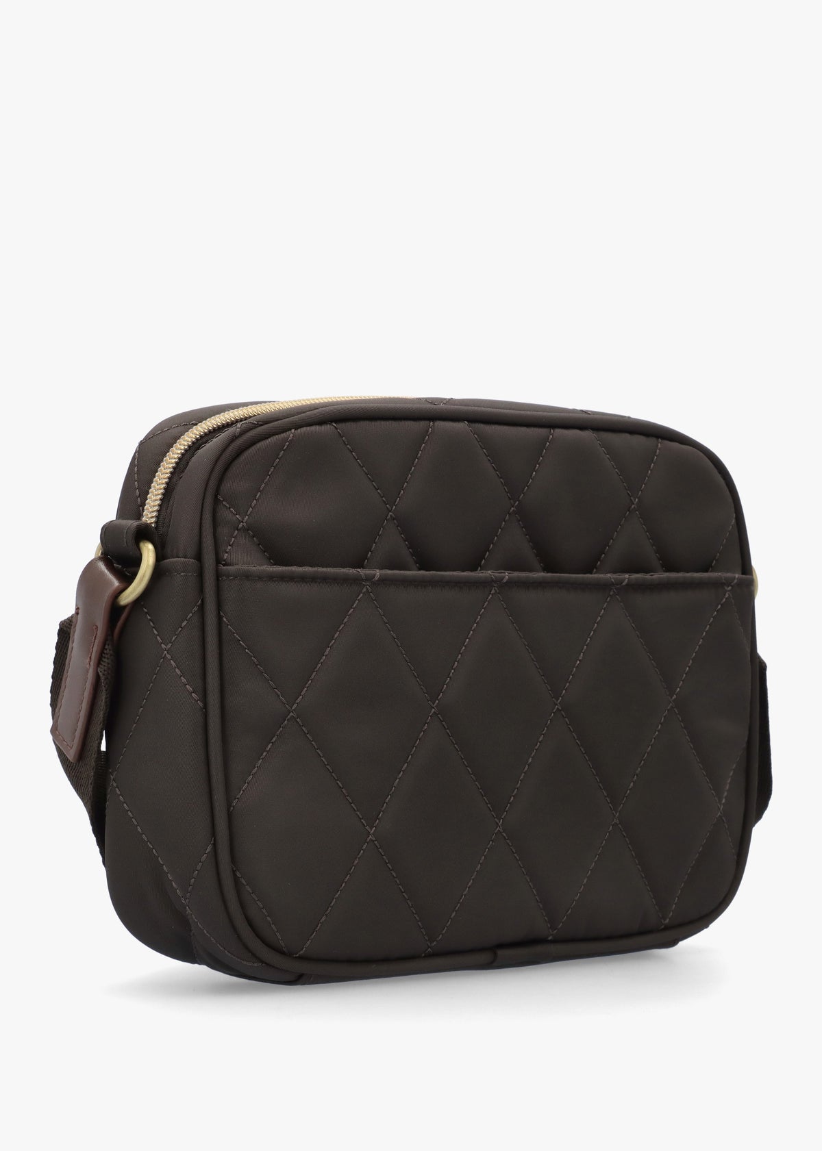 Barbour Quilted Olive Cross-Body Bag