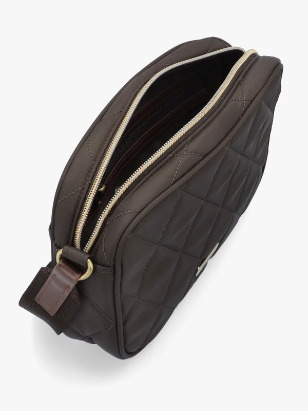 Barbour Quilted Olive Cross-Body Bag