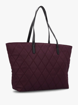 Barbour Quilted Fig Tote Bag