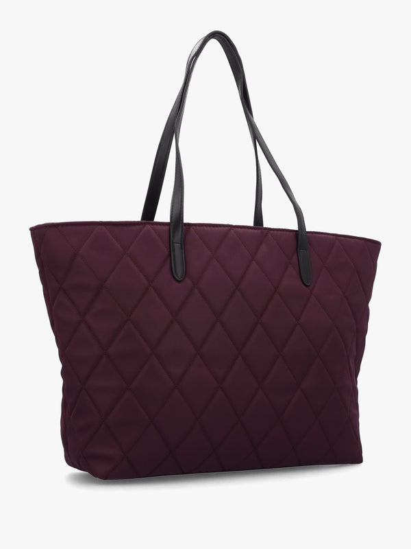 Barbour Quilted Fig Tote Bag
