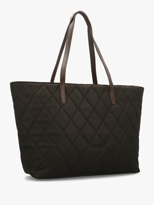 Barbour Quilted Olive Tote Bag
