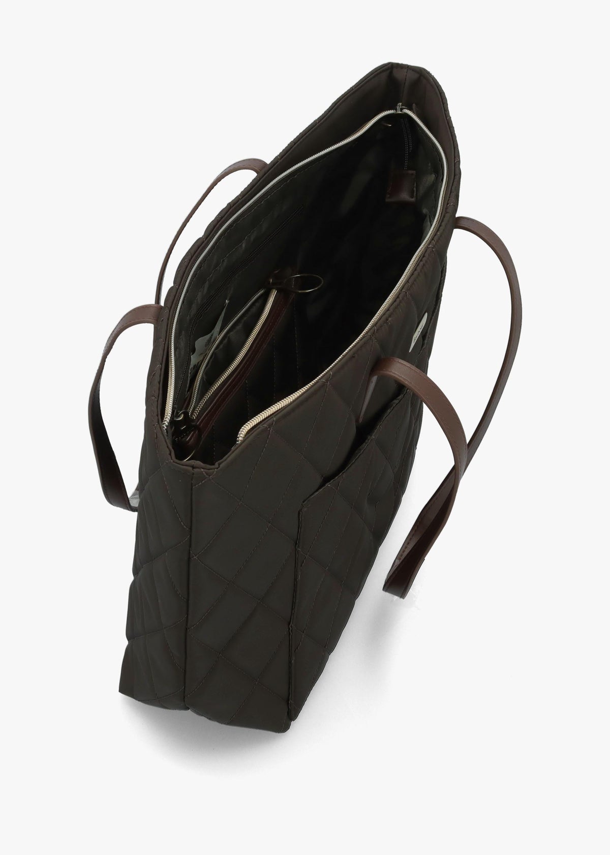 Barbour Quilted Olive Tote Bag