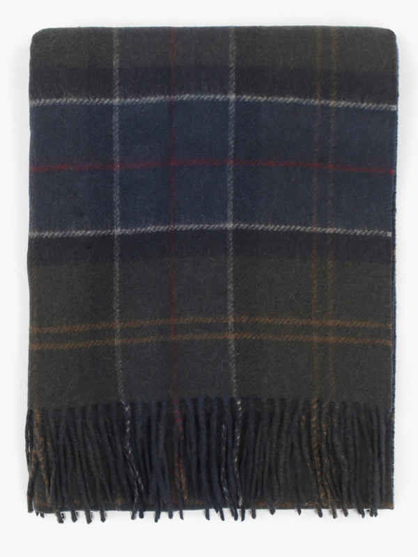 Barbour Taryan Shadow Classic Tartan Reversable Scarf