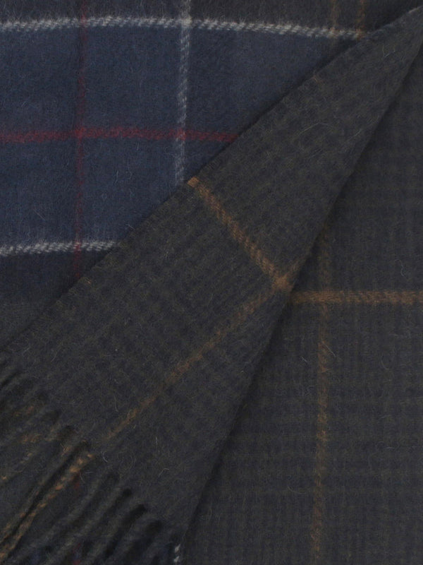 Barbour Taryan Shadow Classic Tartan Reversable Scarf