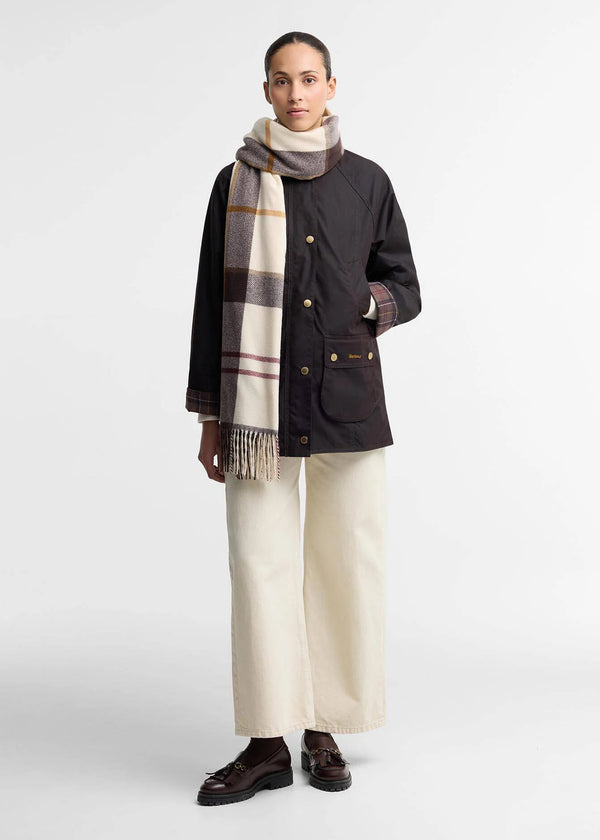 Barbour Harriet Light Muted Tartan Scarf
