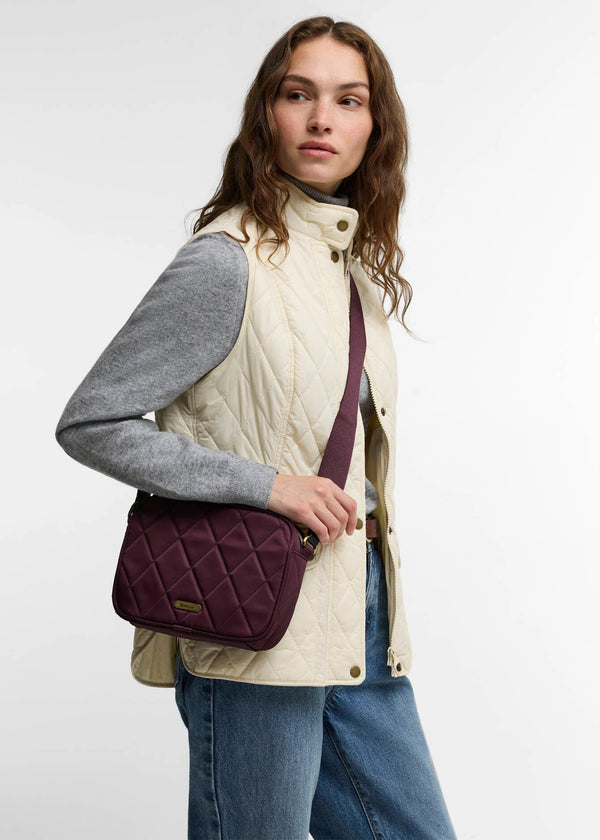 Barbour Quilted Fig Cross-Body Bag