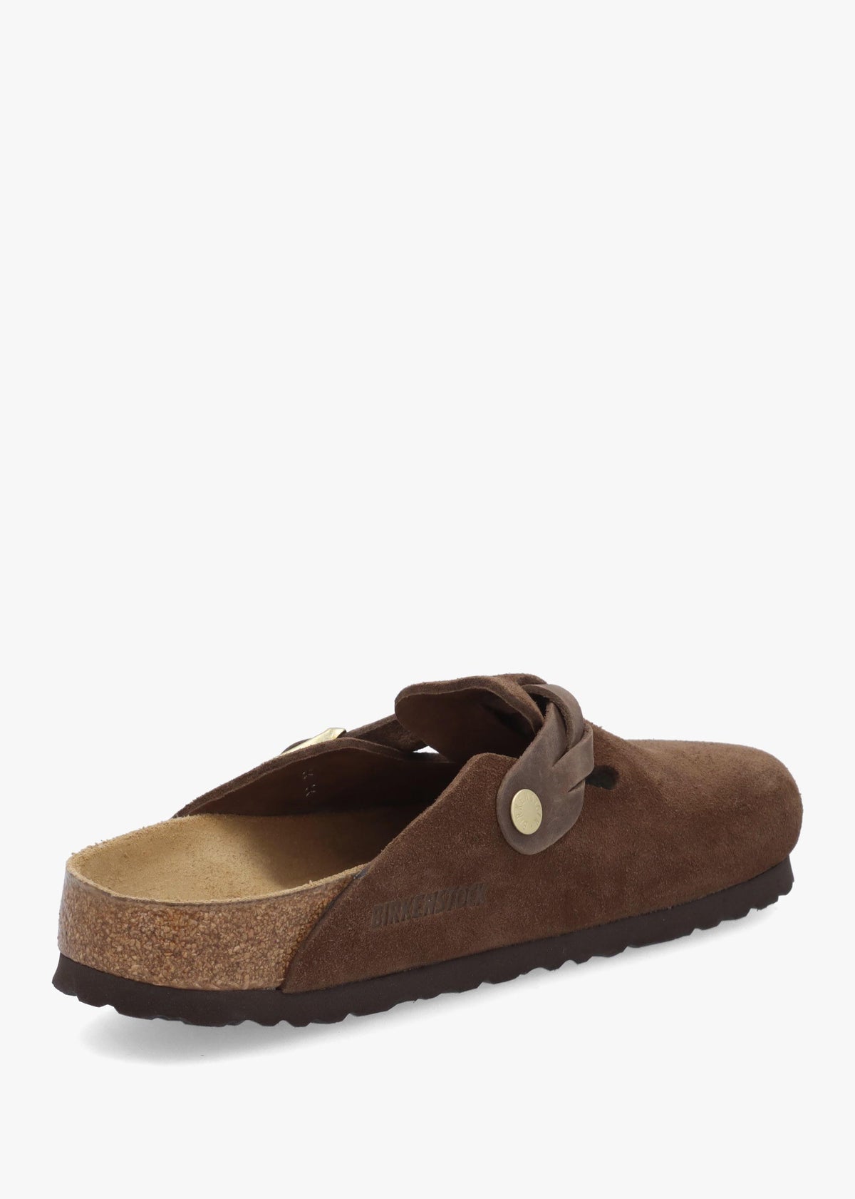 BIR BOSTON BRAIDED - Brown Suede