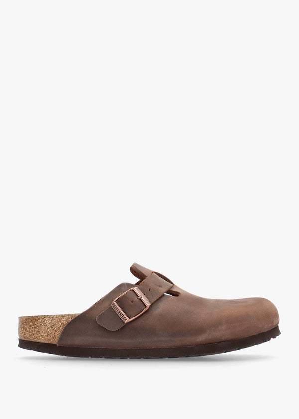 Boston Habana Natural Oiled Leather Clogs