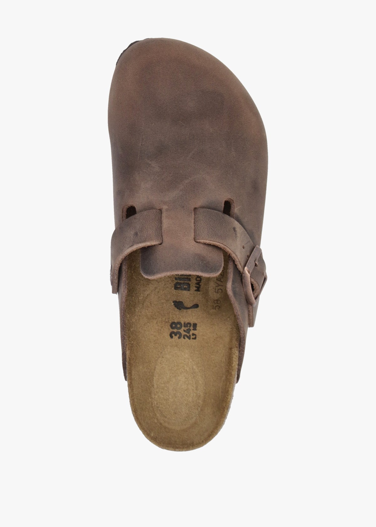 Boston Habana Natural Oiled Leather Clogs