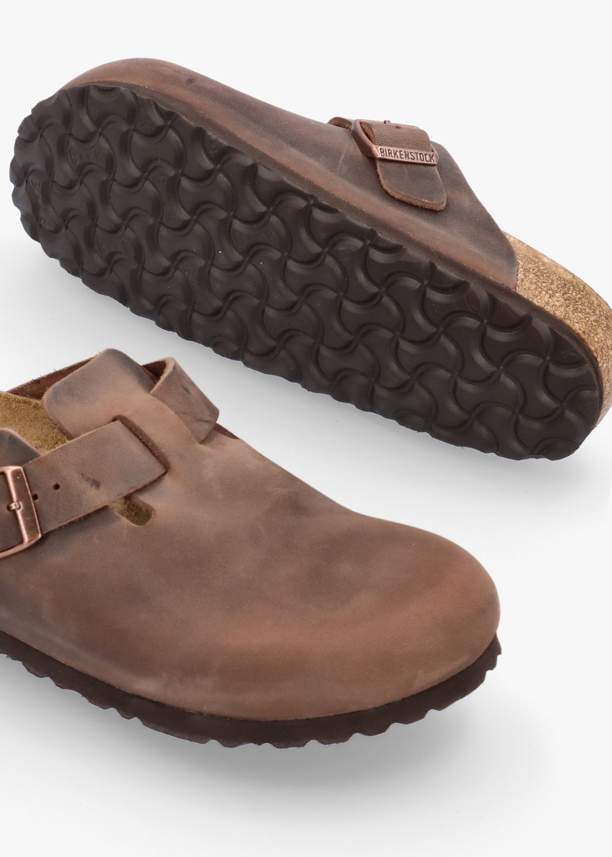Boston Habana Natural Oiled Leather Clogs