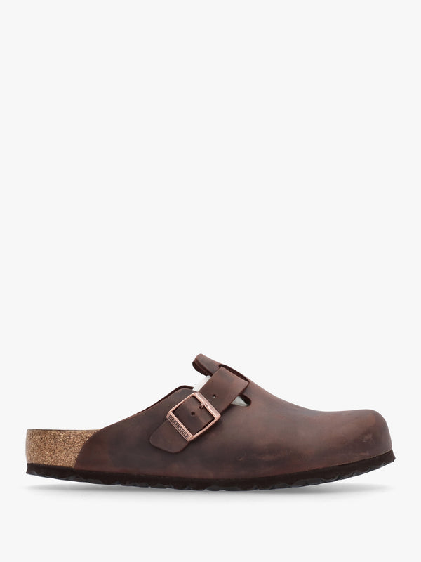Men's Boston Habana Natural Oiled Leather Clogs