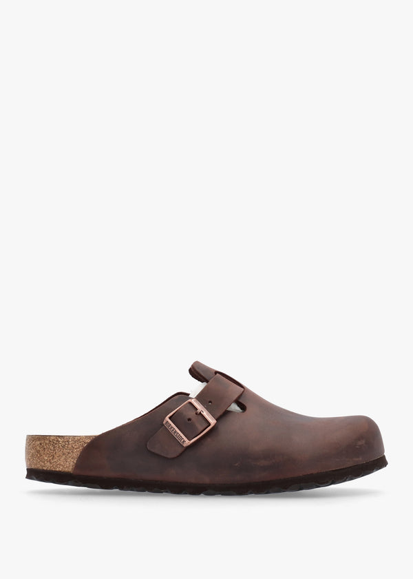 Men's Boston Habana Natural Oiled Leather Clogs