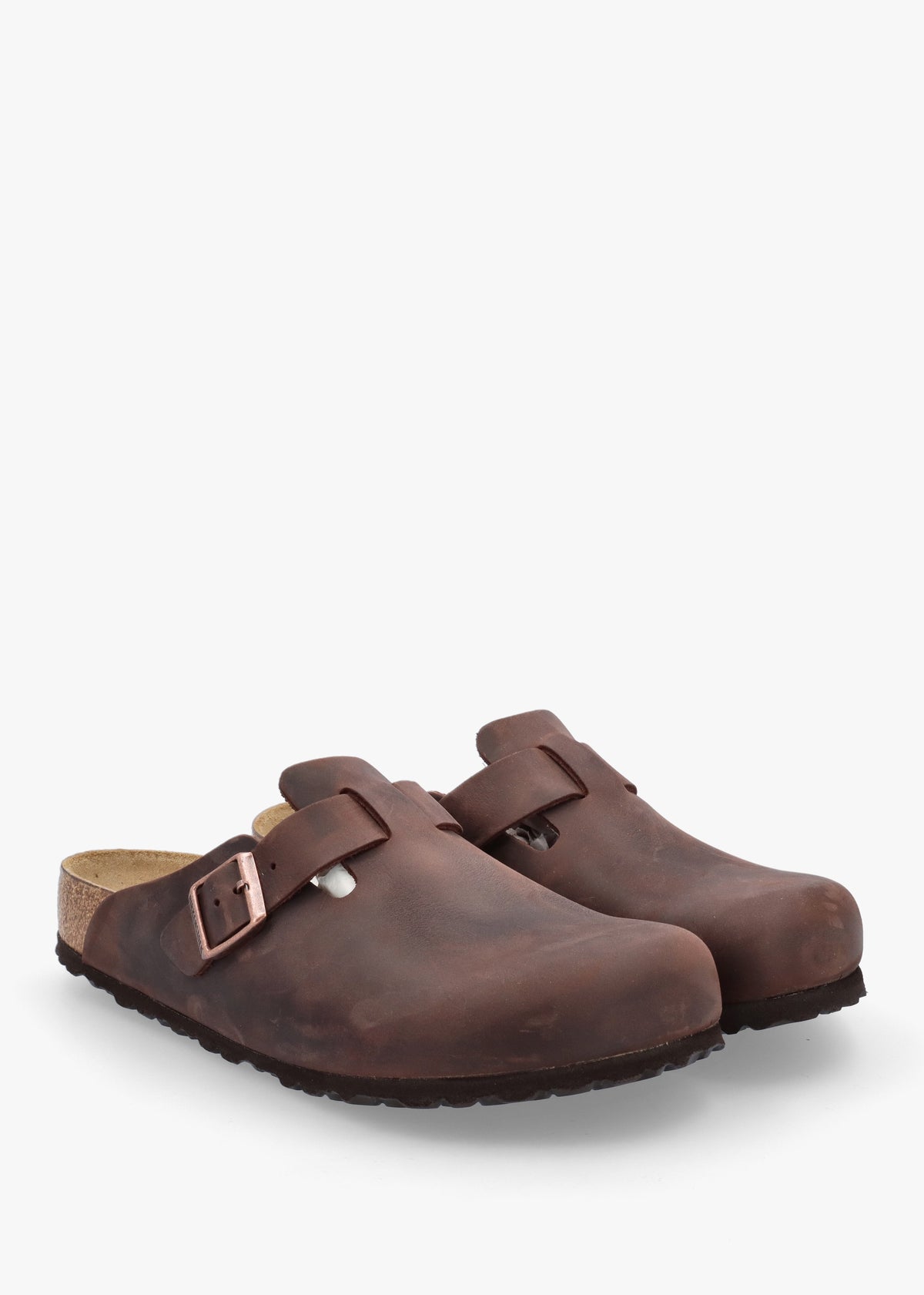 Men's Boston Habana Natural Oiled Leather Clogs