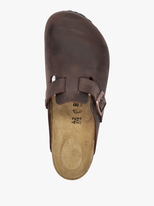 Men's Boston Habana Natural Oiled Leather Clogs