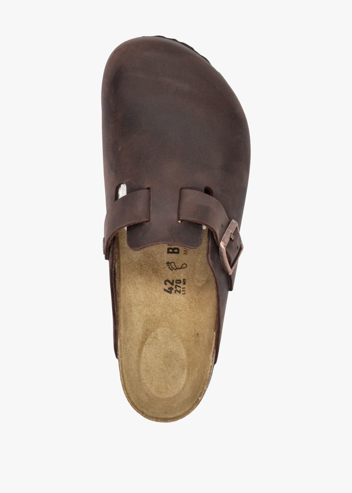 Men's Boston Habana Natural Oiled Leather Clogs