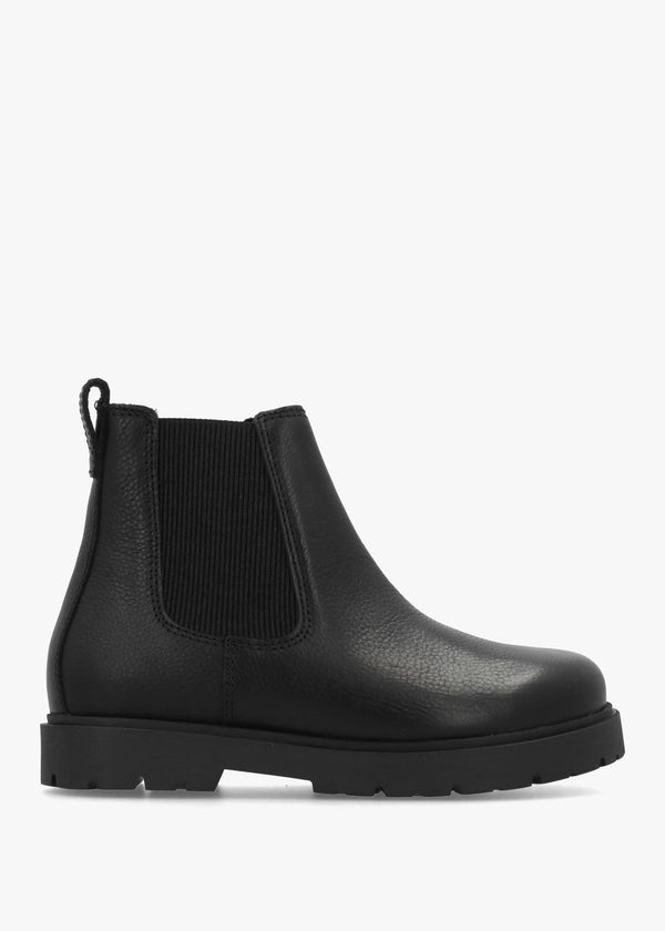 Birkenstock Women’s Highwood Black Leather Chelsea Boots