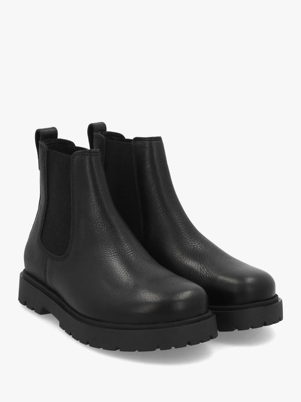 Birkenstock Women’s Highwood Black Leather Chelsea Boots