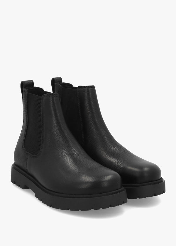 Birkenstock Women’s Highwood Black Leather Chelsea Boots
