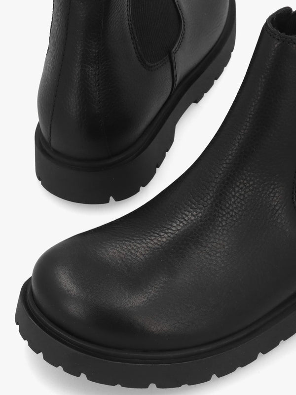 Birkenstock Women’s Highwood Black Leather Chelsea Boots