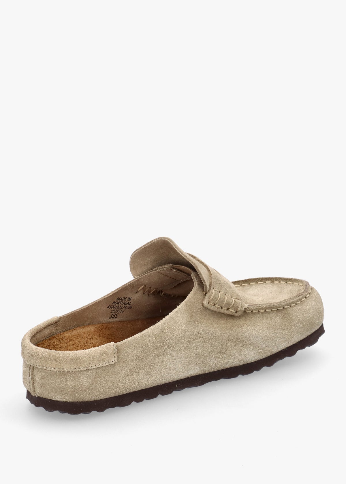 Women’s Naples Wrapped Taupe Suede Clogs