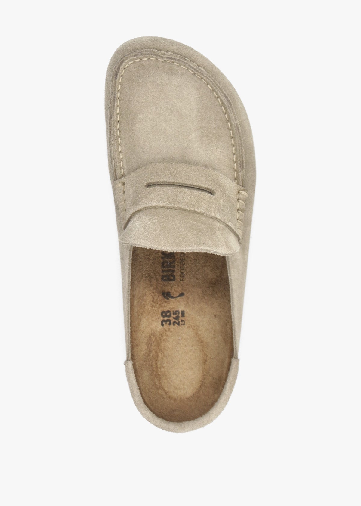 Women’s Naples Wrapped Taupe Suede Clogs