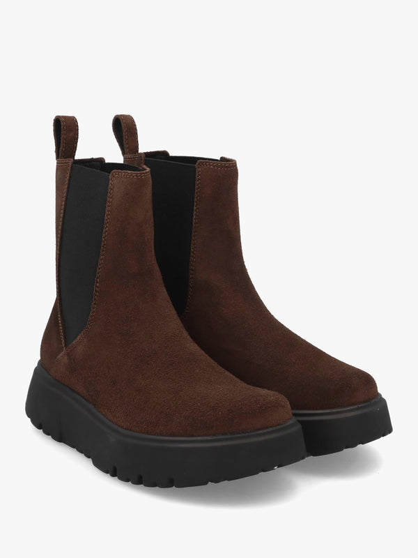 BIR THEDA - Brown Suede