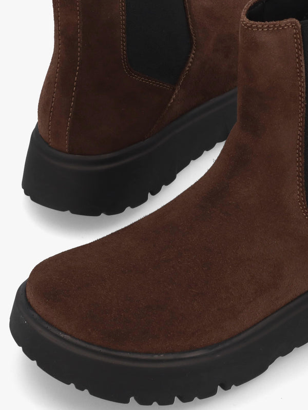 BIR THEDA - Brown Suede
