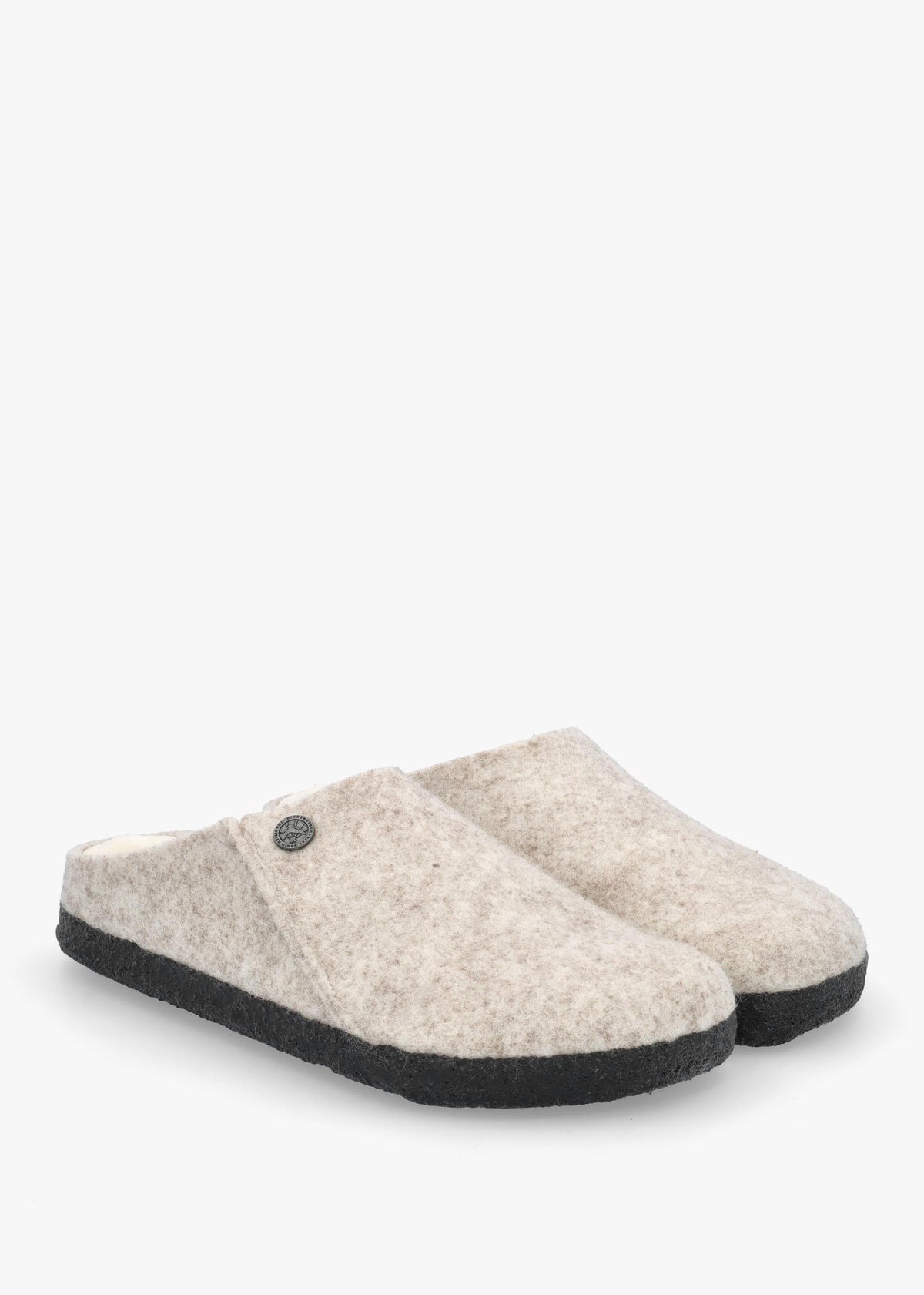 Women’s Zermatt Rivet Shearling Eggshell Slippers