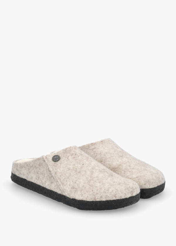 Women’s Zermatt Rivet Shearling Eggshell Slippers
