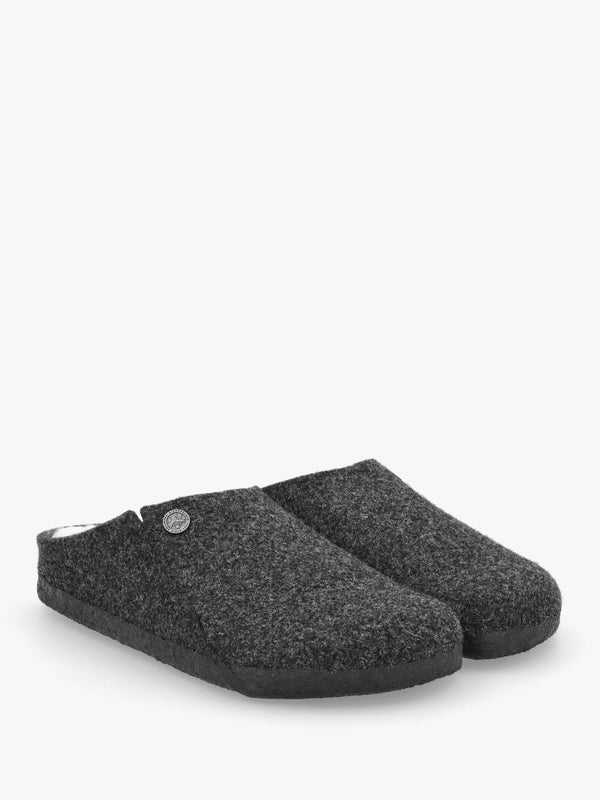 Women’s Zermatt Rivet Shearling Anthracite Slippers