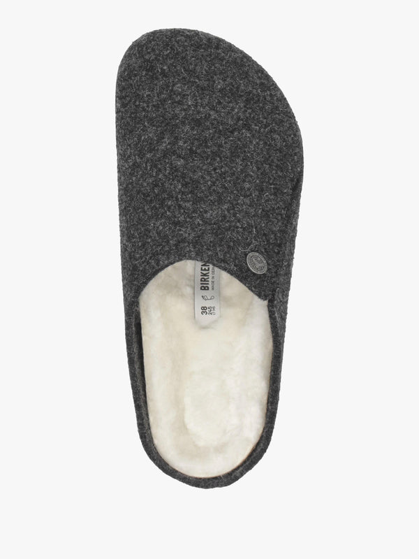 Women’s Zermatt Rivet Shearling Anthracite Slippers