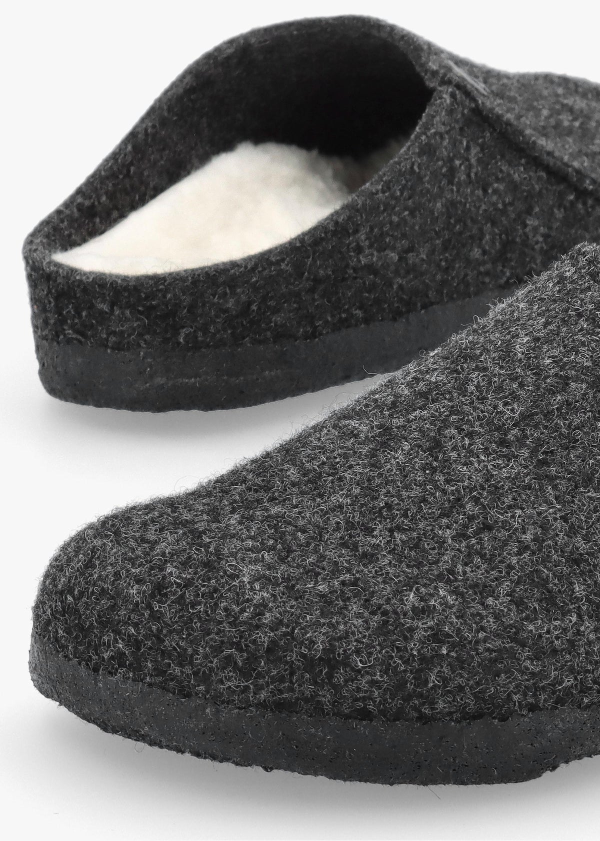Women’s Zermatt Rivet Shearling Anthracite Slippers
