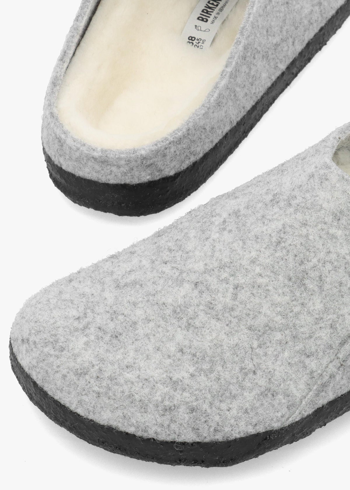BIR ZERMATT SHEARLING - Grey Suede