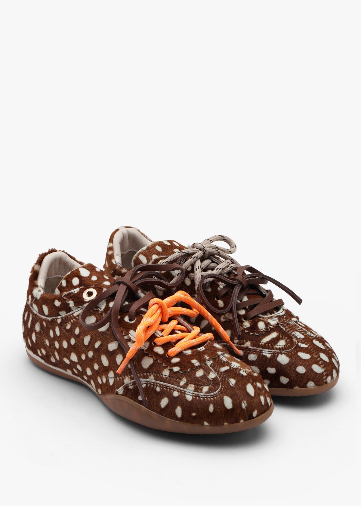 BRONX PARK-ERR Bambi Calf Hair Low Profile Trainers
