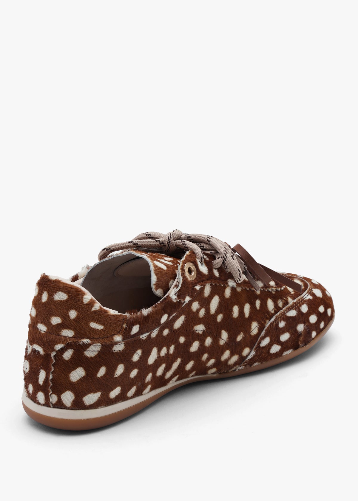 BRONX PARK-ERR Bambi Calf Hair Low Profile Trainers