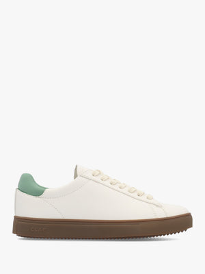 Clae Unisex Bradley Off White Basil Leather Trainers