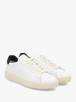 Clae Unisex Bradley Essentials White Leather Trainers