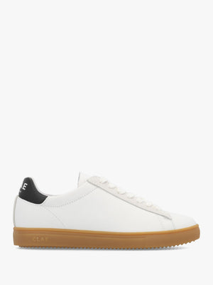 Clae Unisex Bradley White Black Lite Gum Trainers