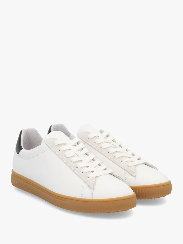 Clae Unisex Bradley White Black Lite Gum Trainers